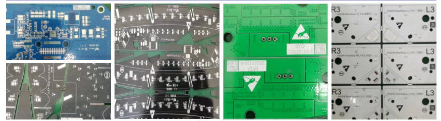 Probă de codare cu laser PCB